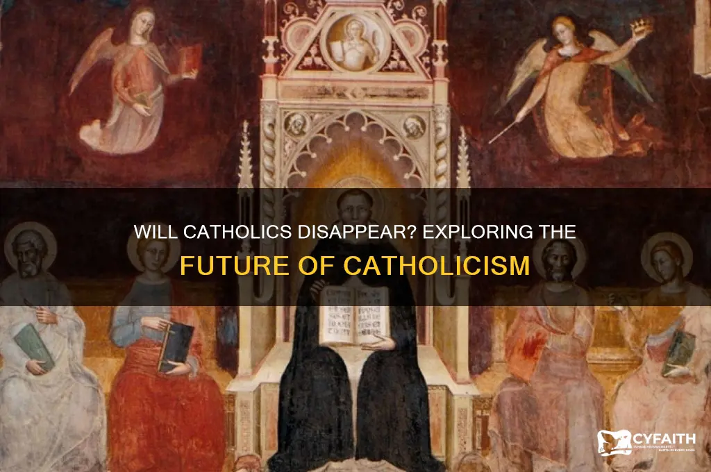 will catholics cease to exist