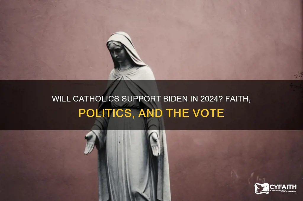 will catholics vote for biden