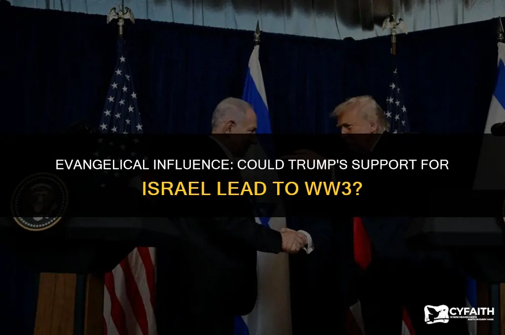 will evangelicals push trump into ww3 supporting israel