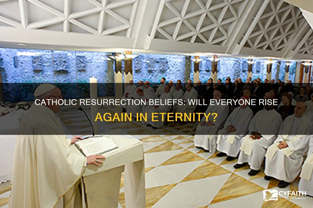 will everyone be resurrected catholic