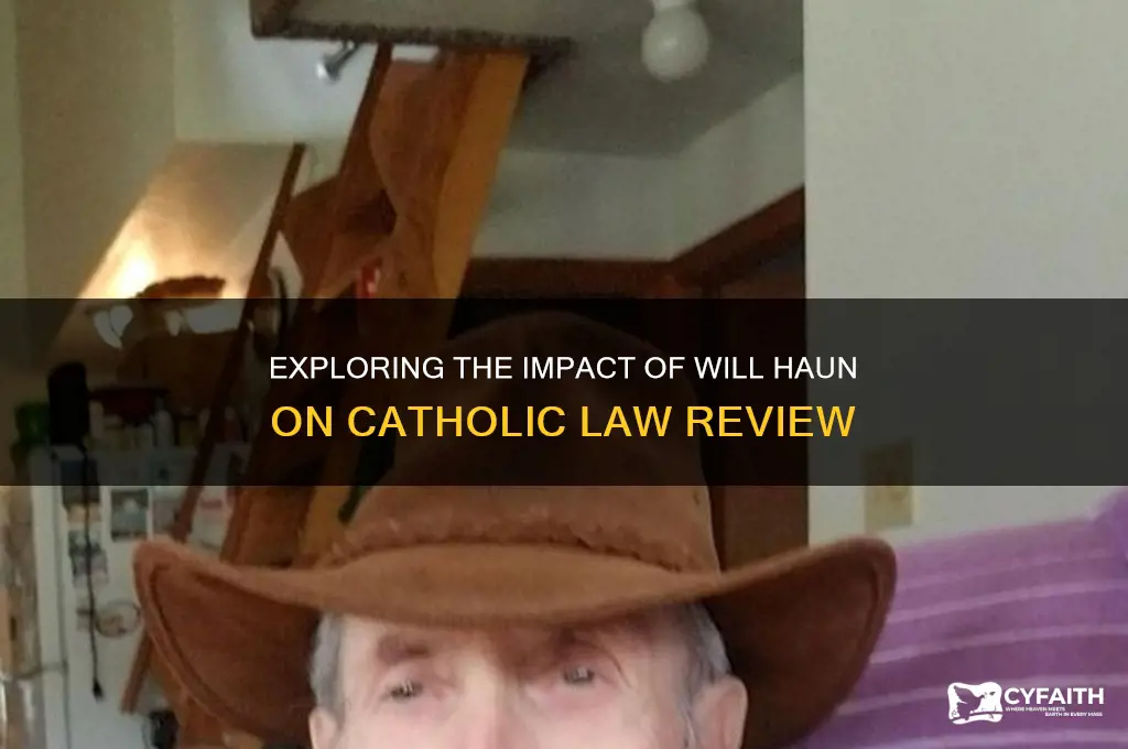 will haun catholic law review