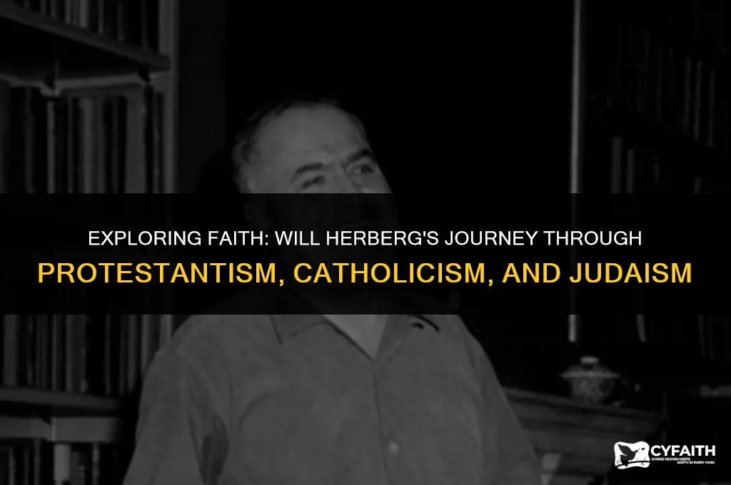 will herberg protestant catholic jew