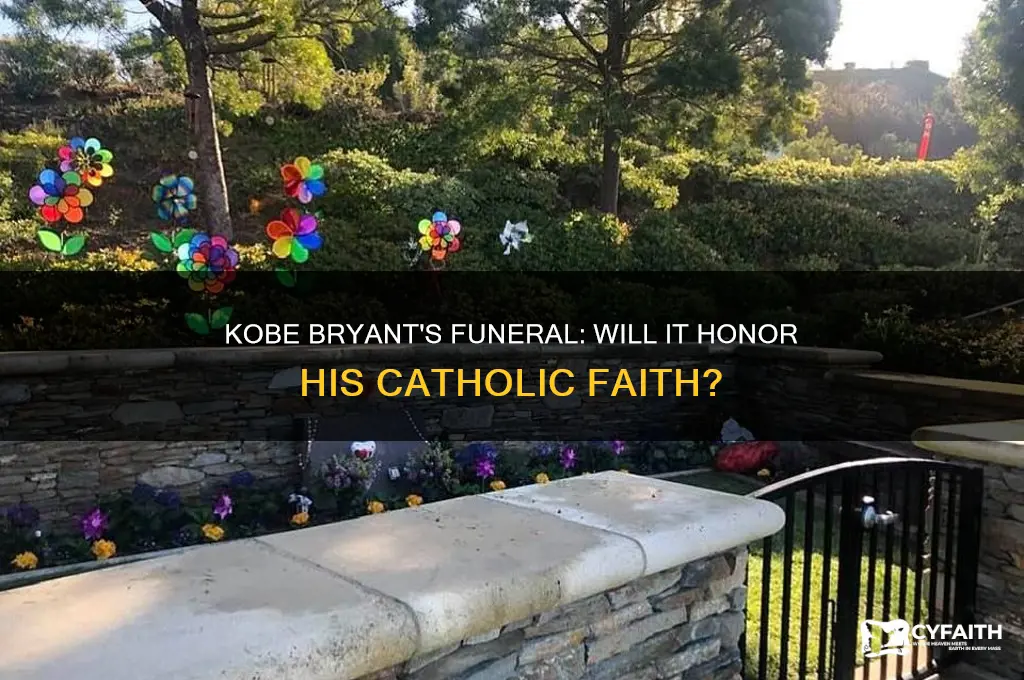 will kobe bryant have a catholic funeral