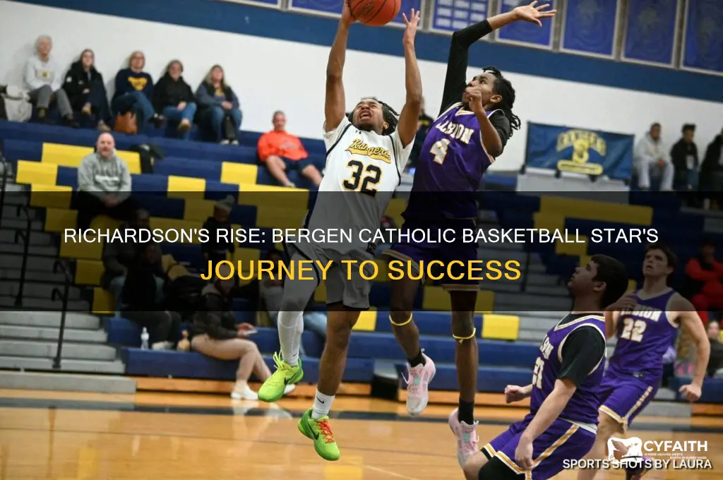 will richardson basketball bergen catholic