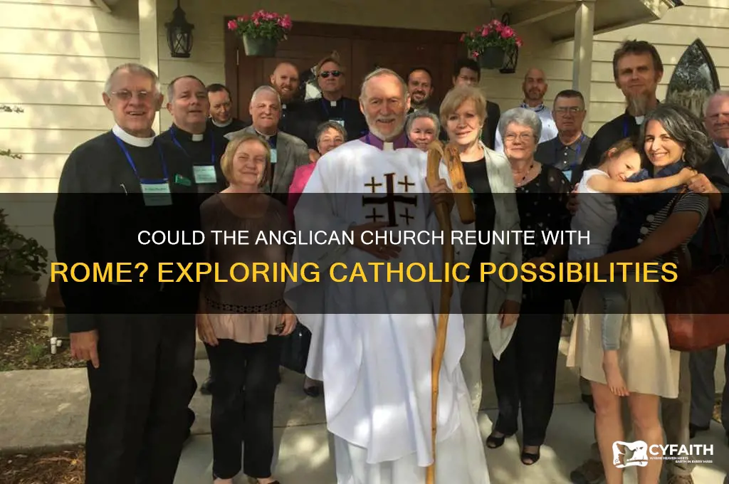 will the anglican church become catholic