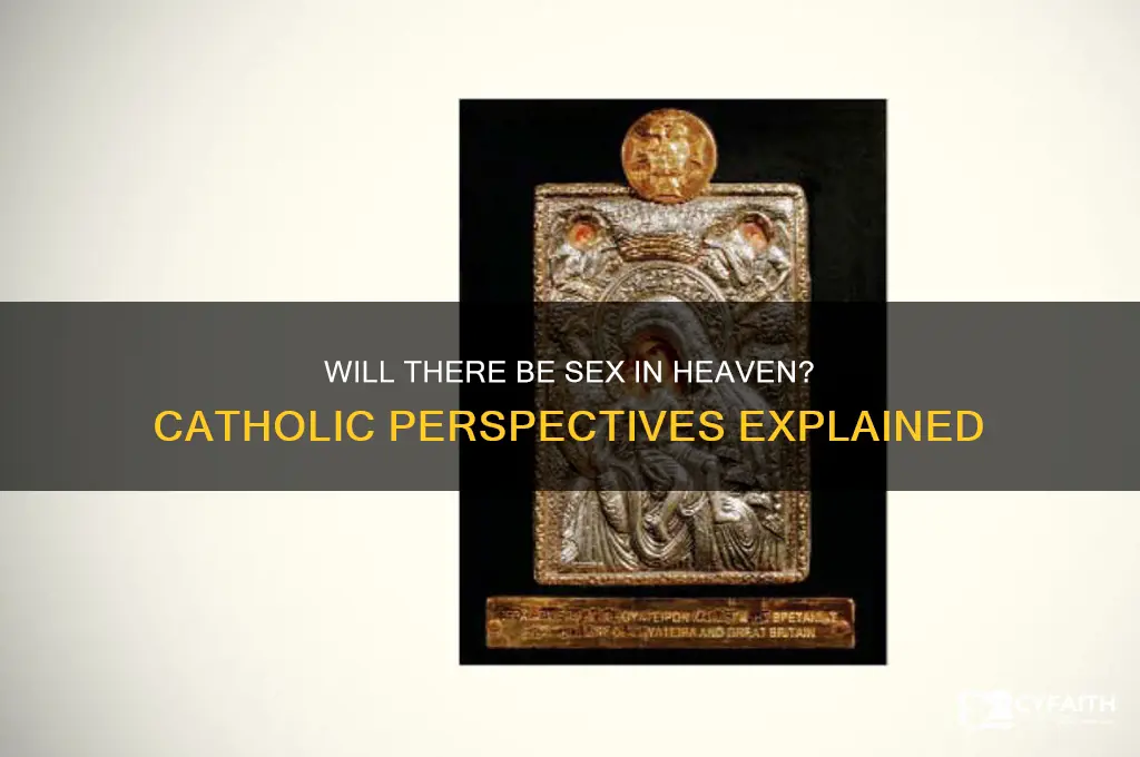 will there be sex in heaven catholic