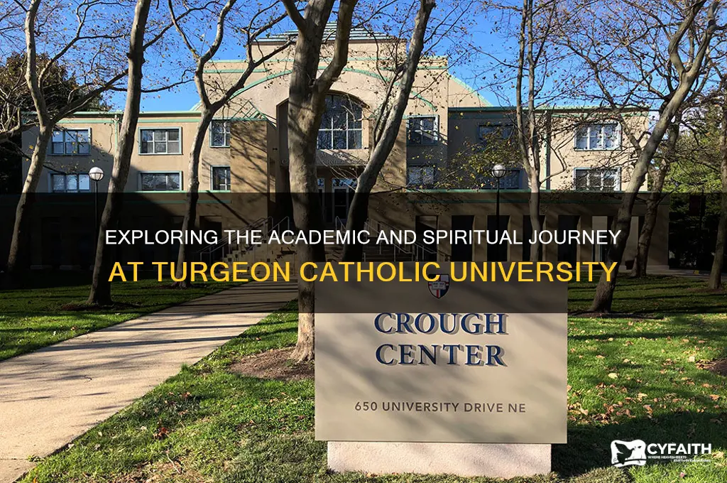 will turgeon catholic university