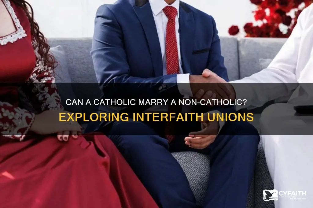 would a catholic marry a noncatholic