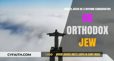 Jesus Today: Reform Conservative or Orthodox Jewish Identity?
