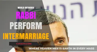 Orthodox Rabbi and Intermarriage: Exploring Jewish Law and Tradition